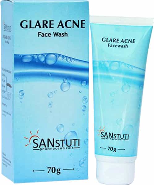 Glare Acne  Face Wash  Bottle Of 70 G