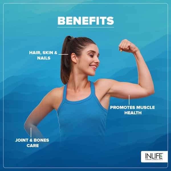 Inlife Japanese Marine Collagen Supplements For Women & Men (Orange | Fish Collagen | 200G)