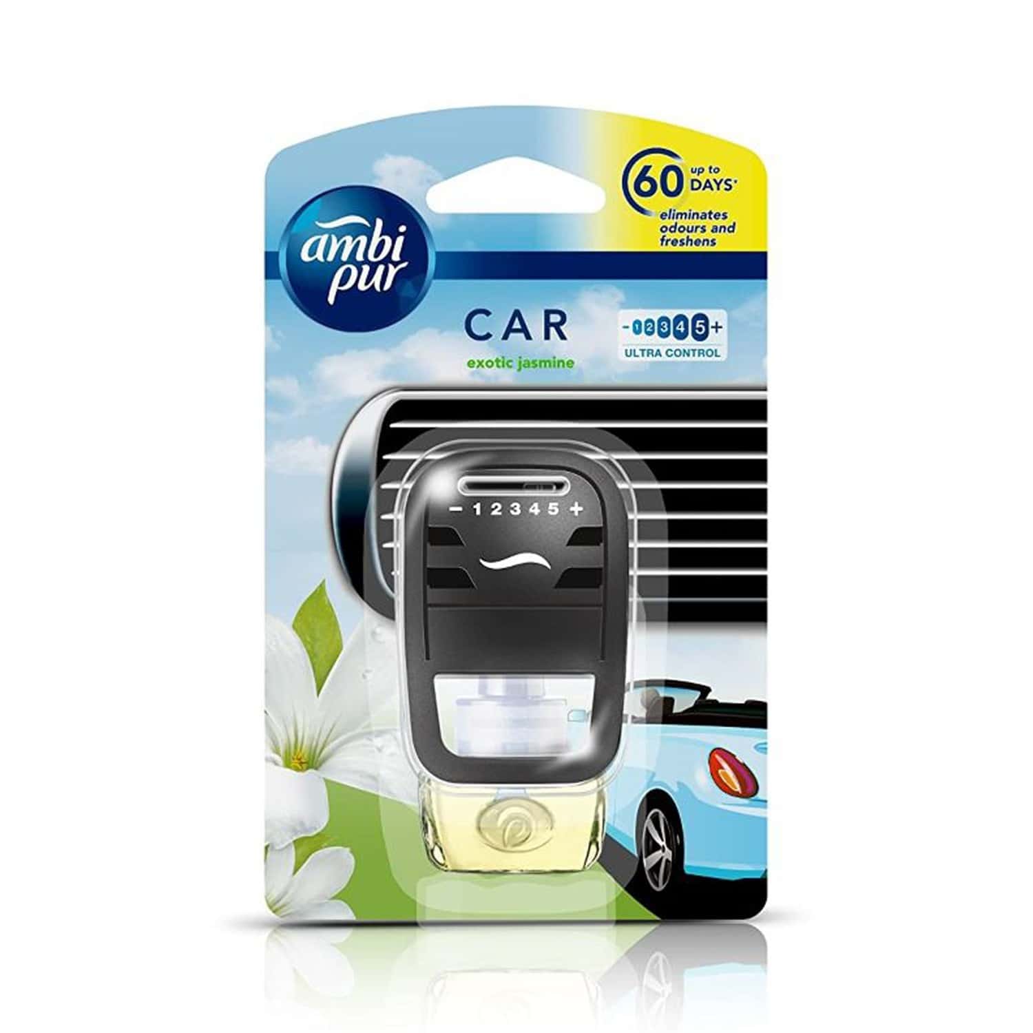 Buy Ambi Pur Car Freshener Exotic Jasmine Starter Kit ( Upto 60 Days