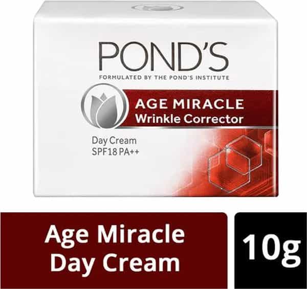 Pond's Age Miracle Wrinkle Corrector Spf 18 Pa++ Day Cream 10 Gm