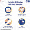 Cir Soft Body Cleansing Wet Bed Bath Wipes For Adults | Extra Large | 10 Wipes/Pack (Pack Of 8)