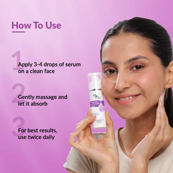 Fixderma Pigment Correcting Serum 3% Tranexamic Acid Serum Face Serum For Men & Women 30 Gm