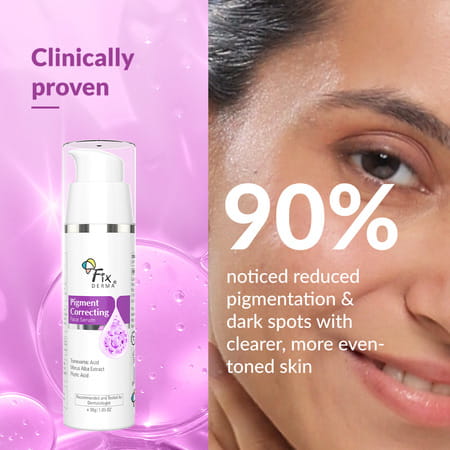 Fixderma Pigment Correcting Serum 3% Tranexamic Acid Serum Face Serum For Men & Women 30 Gm