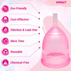 Gynocup Premium Menstrual Cup For Women Fda Approved |Pink|Medium Size