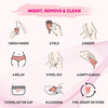 Gynocup Premium Menstrual Cup For Women Fda Approved |Pink|Medium Size
