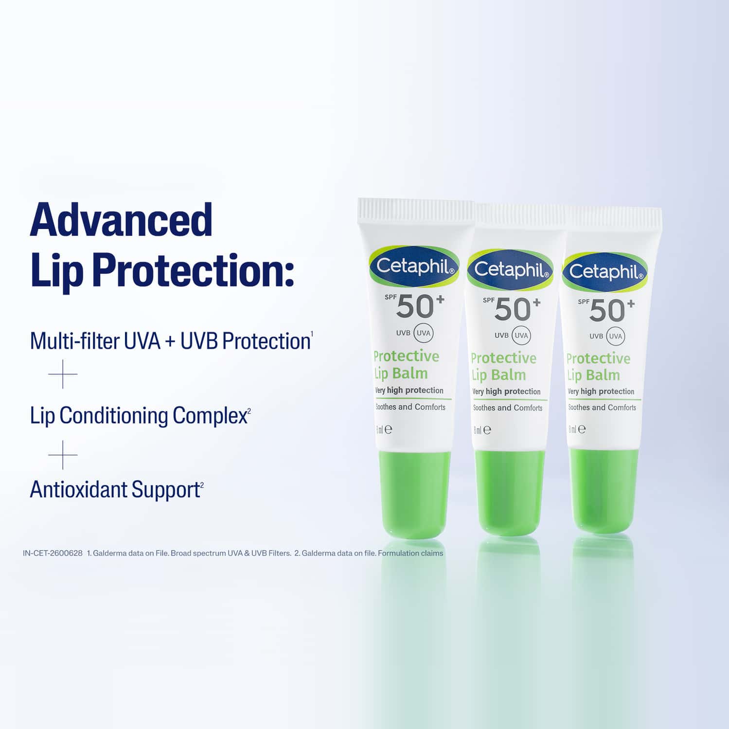 Cetaphil Protective | Lip Balm | Spf 50+| 8 Ml