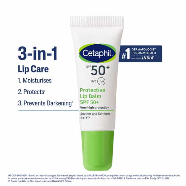 Cetaphil Protective | Lip Balm | Spf 50+| 8 Ml