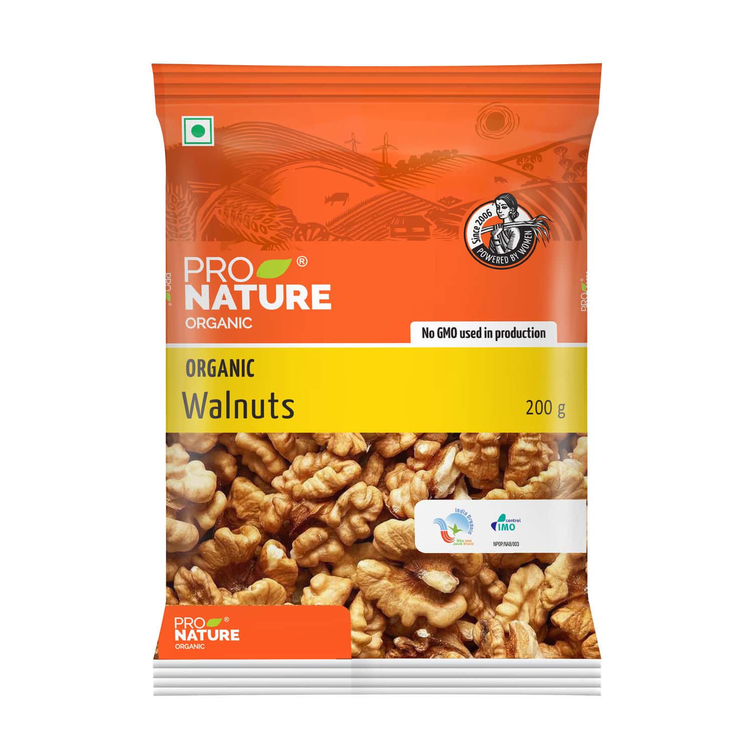 Pro Nature Organic Walnuts (Halves) 200g