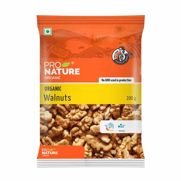 Pro Nature Organic Walnuts (Halves) 200G