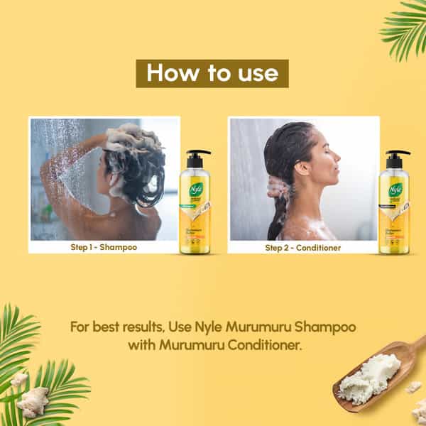 Nyle Natural & Pure Conditioner For Nourished Hair | With Goodness Of Murumuru Butter | 250Ml
