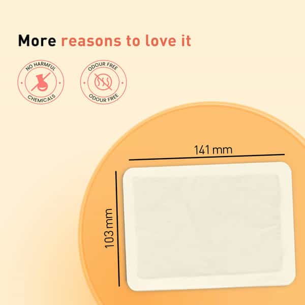 Sirona Pain Relief Heat Patches Pack Of 3