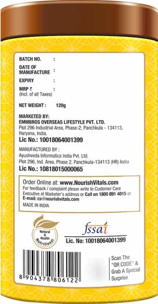 Nourishvitals Almond Cookies + Multigrain Cookies Crunchy Delights Genius Snack 120G Each