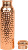 Copper Water Bottles Hammered Size Inv 143 950 Ml