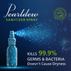 Pearldew Sanitizer Spray (Lemon & Mint) 120 Ml | Aloe & Neem | Paraben Free (Pack Of 4)