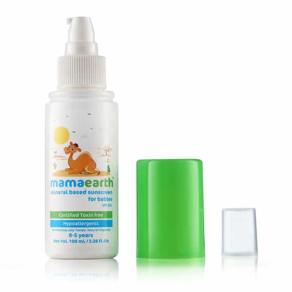 Mamaearth Mineral Based Baby Spf 20+ Sunscreen 100 Ml
