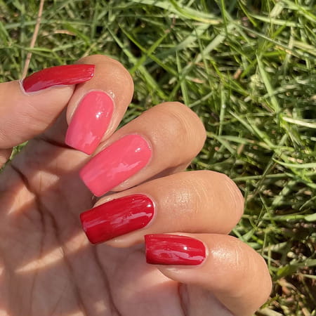 Debelle Gel Nail Polish Gift Set Of 2 Bebe Kiss | Moulin Rouge Hot Pink - 16 Ml (8ml Each)