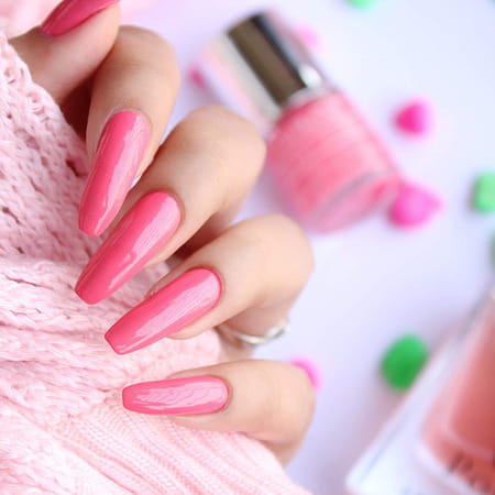 Debelle Gel Nail Polish Gift Set Of 2 Bebe Kiss | Moulin Rouge Hot Pink - 16 Ml (8ml Each)