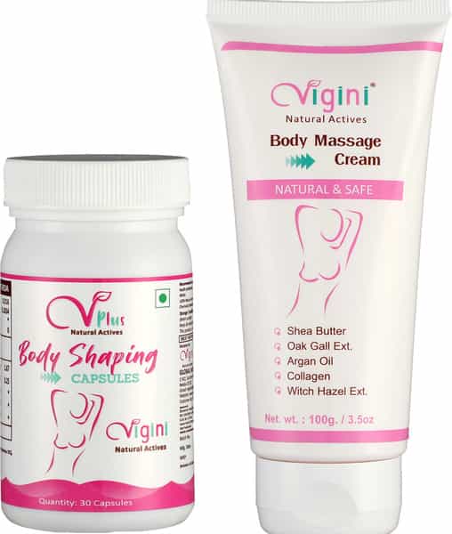Vigini Breast Body Size Enhancer Firming Enlargement+ Bust Tightening Firming Shaping Massage Cream 