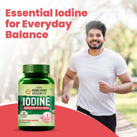 Vlado'S Himalayan Organics Iodine Supplement | 120 Veg Capsules