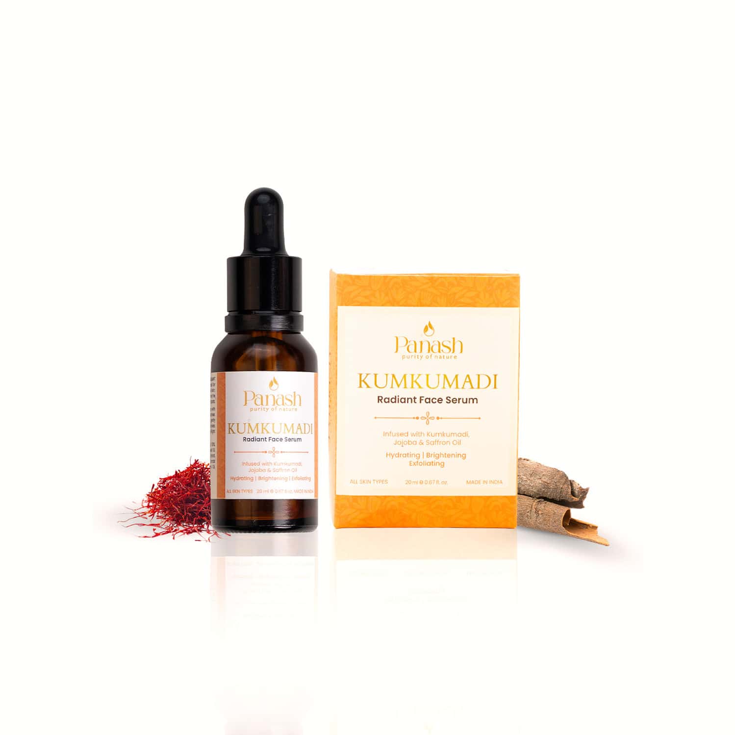 Panash Kumkumadi Radiant Face Serum 20 Ml