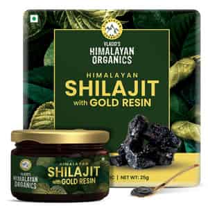Vlado's Himalayan Organics Shilajit Gold Resin - 25g