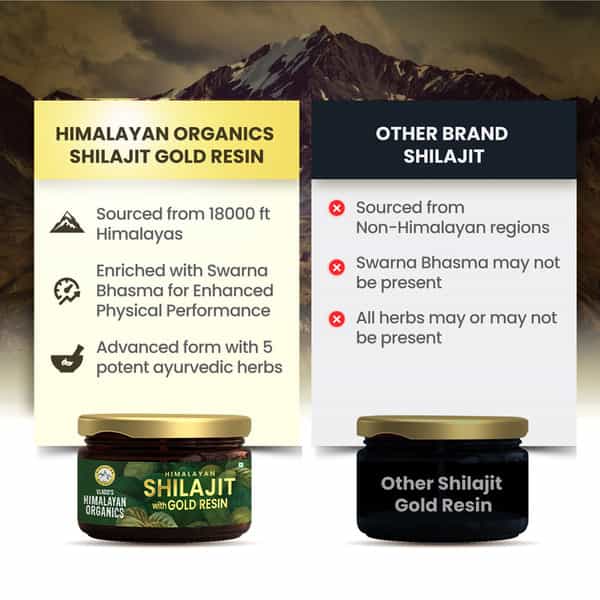 Vlado's Himalayan Organics Shilajit Gold Resin - 25G