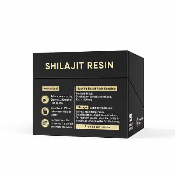 Dr. Vaidya's H2t Shilajit Resin | 100% Pure Himalayan | >75% Fulvic Acid & 80+ Trace Elements