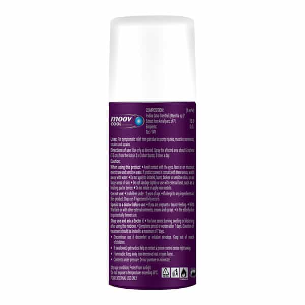 Moov Cool Bottle Of 15Gm Spray