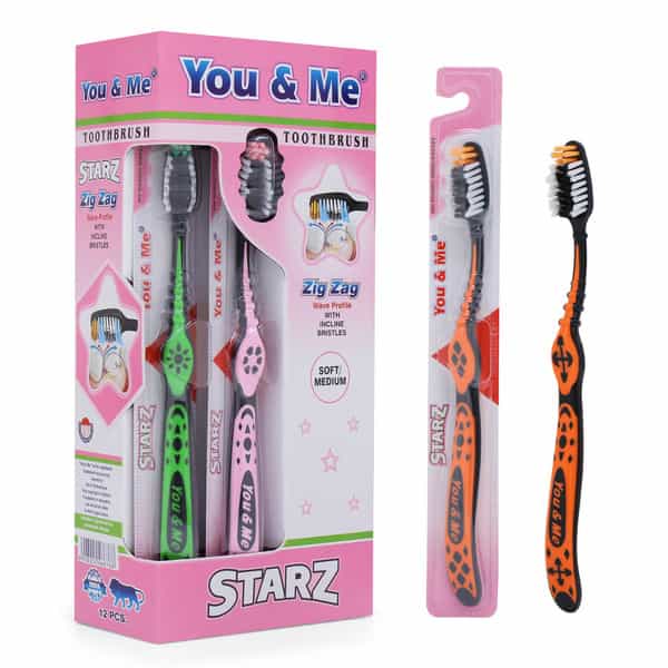 You & Me Starz Toothbrush (Pack Of 12)