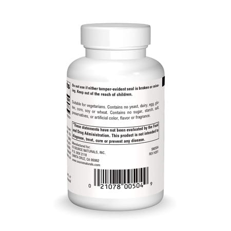 Source Naturals Niacinamide B-3 | 100 Mg Dietary Supplement - 250 Tablets