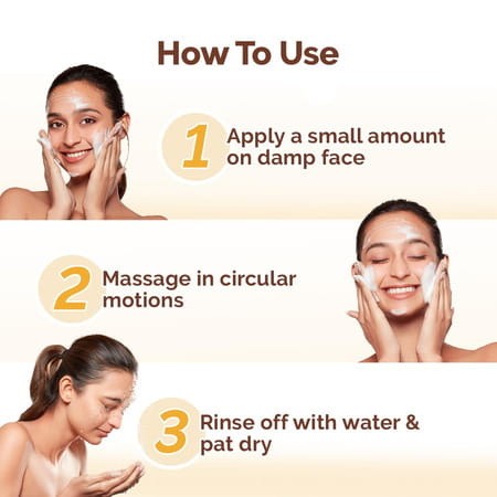 Mamaearth Ubtan Natural Face Wash With Turmeric & Saffron For Tan Removal 150 Ml