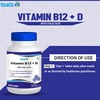 Healthvit Vitamin B12+D With Folic Acid - 60 Tablets
