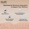 Inlife Marine Collagen Powder | Fish Collagen Peptides Supplements For Skin | Unisex (Orange | 200g)