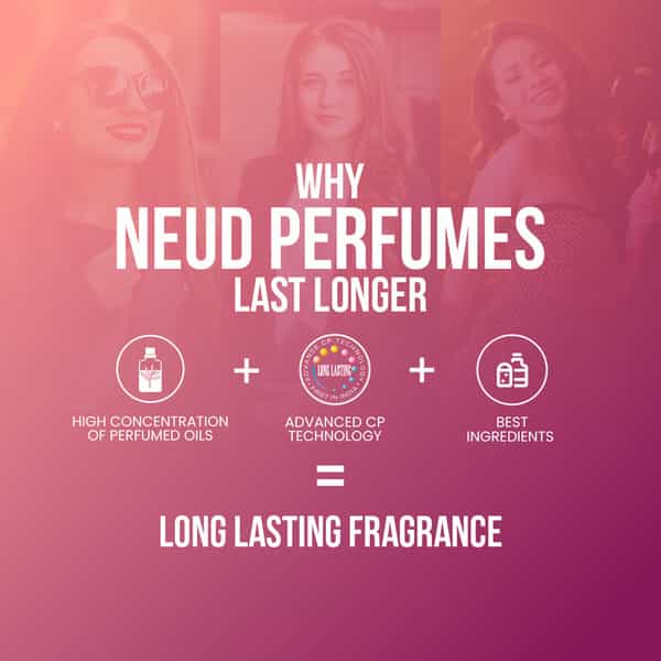 Neud Luxury Perfume Gift Set For Women | Fruity| Rose| Musk - 3 X 10Ml Vials