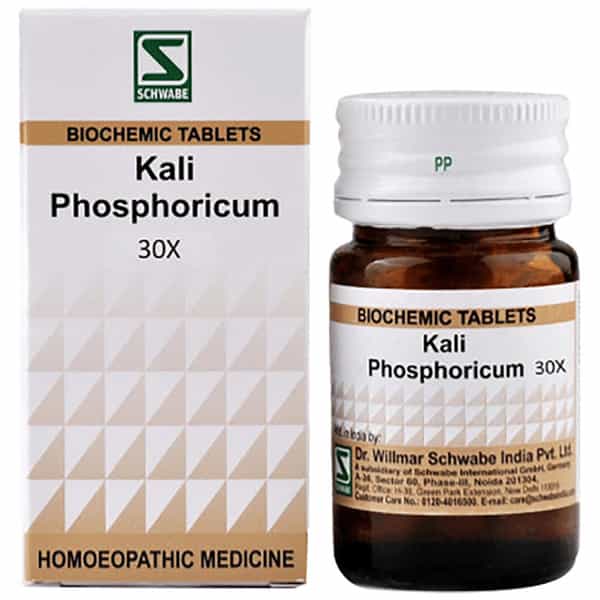 Dr. Willmar Schwabe India Kali Phosphoricum Biochemic Tablet 30X 20 No's