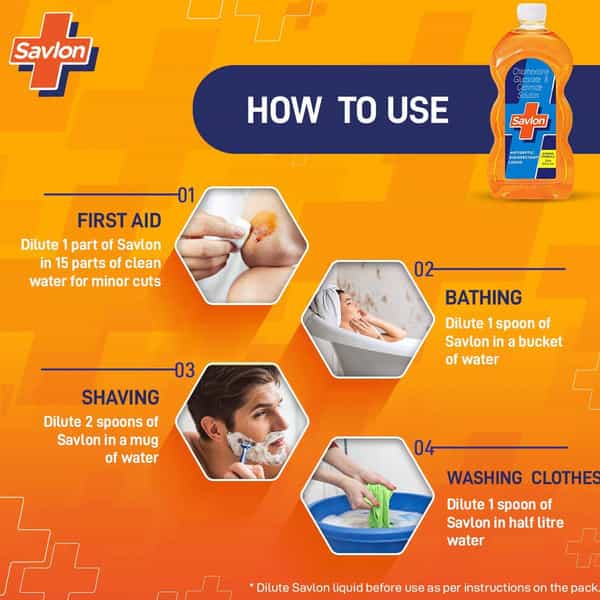 Savlon  Antiseptic Liquid  Bottle Of 200 Ml