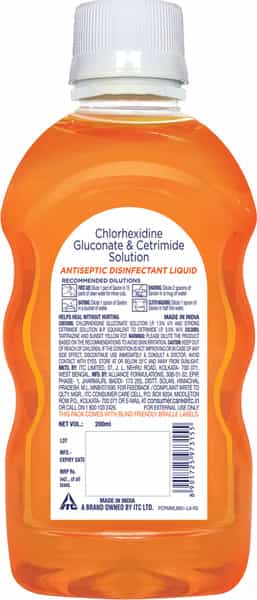 Savlon  Antiseptic Liquid  Bottle Of 200 Ml