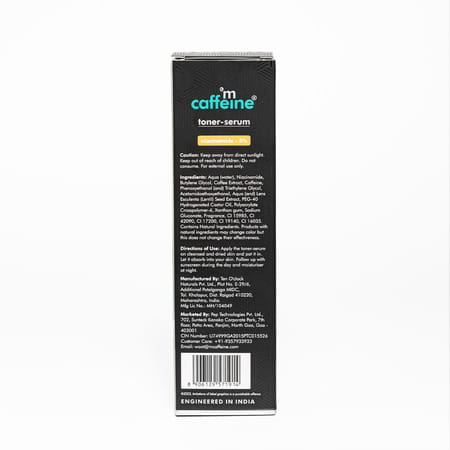 Mcaffeine Toner Serum- Niacinamide 5% & Coffee