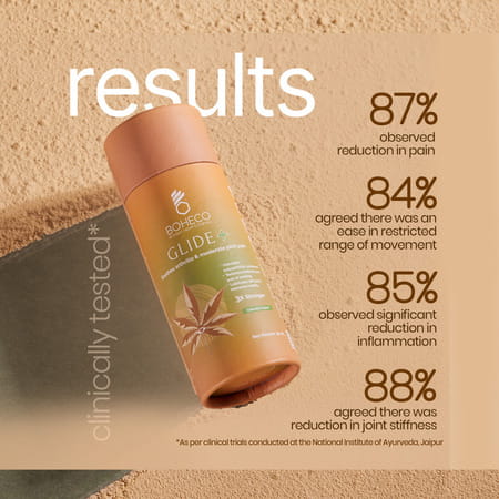 Boheco Glide+ Joint Pain Relief Oil | With Vijaya Leaf Extract | 30ml