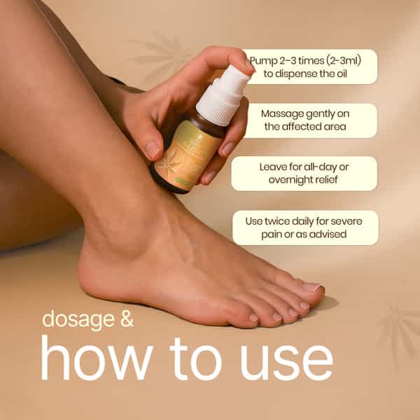 Boheco Glide+ Joint Pain Relief Oil | With Vijaya Leaf Extract | 30Ml