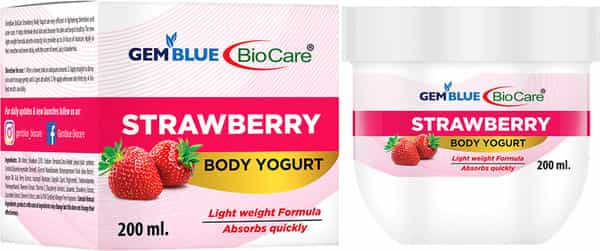 Gemblue Biocare Strawberry Body Yogurt 200Ml