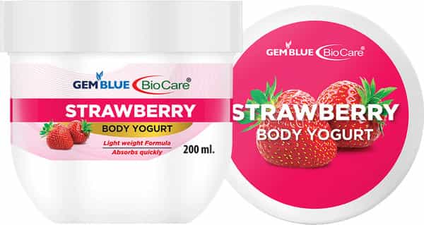 Gemblue Biocare Strawberry Body Yogurt 200Ml