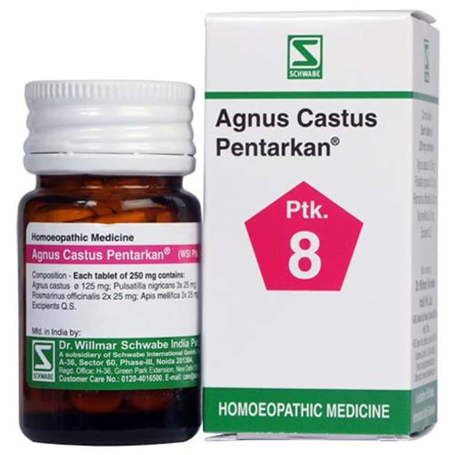 Dr. Willmar Schwabe India Agnus Castus Pentarkan Tablet 20 No'S