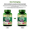 Vlado's Himalayan Organics Plant Based Biotin 10 | 000Mcg/Serve- 120 Veg Capsules