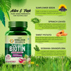 Vlado's Himalayan Organics Plant Based Biotin 10 | 000Mcg/Serve- 120 Veg Capsules