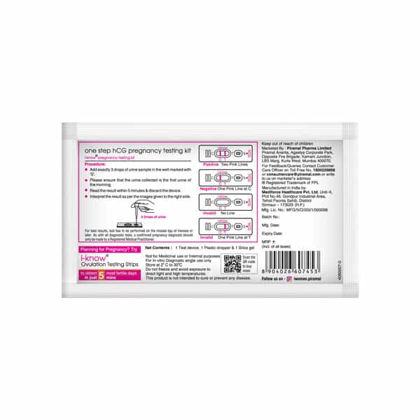 I-Know Pregnancy Testing Kit