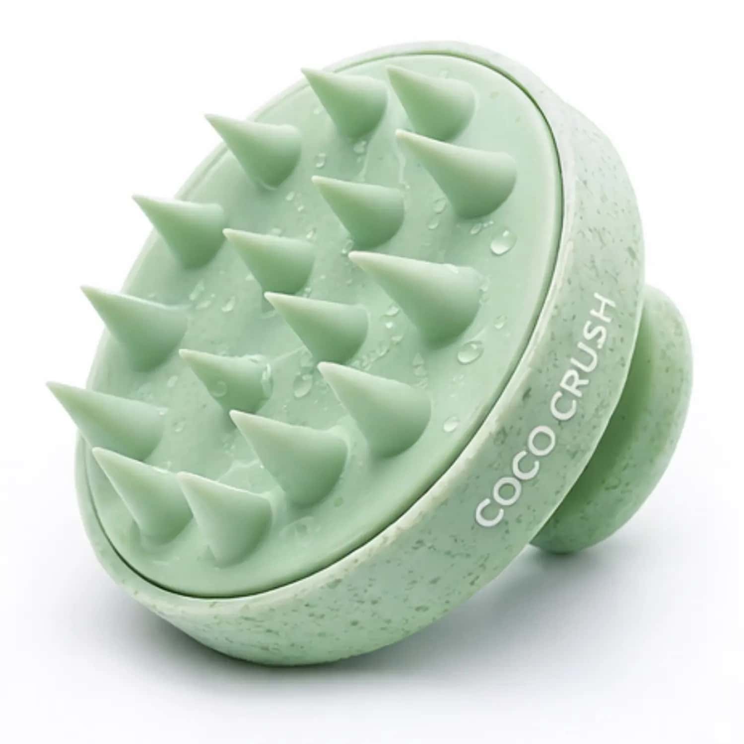 Coco Crush Silicone Scalp Massager Brush | Hair Oil & Shampoo Massage | Unisex For Men | Women & Kid