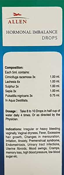Allen Laboratories A74 Hormonal Imbalance Drops 30