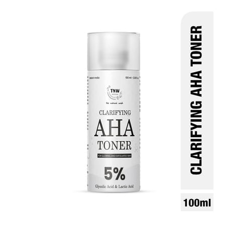 Tnw -The Natural Wash Clarifying Aha Toner With 5% Glycolic Acid And Lactic Acid|100ml