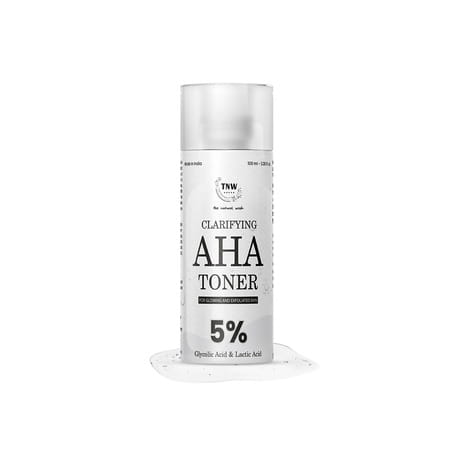 Tnw -The Natural Wash Clarifying Aha Toner With 5% Glycolic Acid And Lactic Acid|100ml